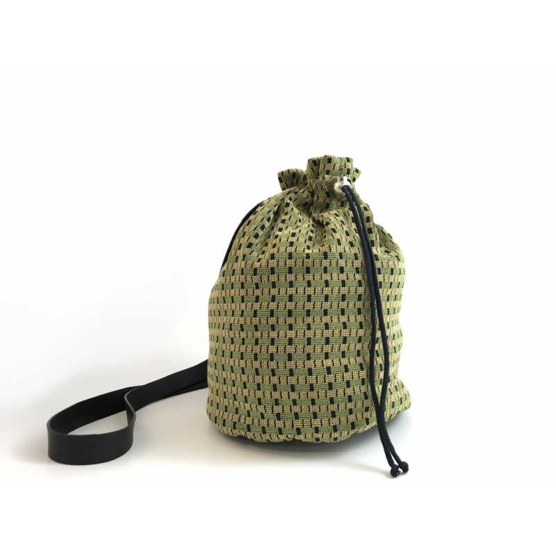 sac bourse vert