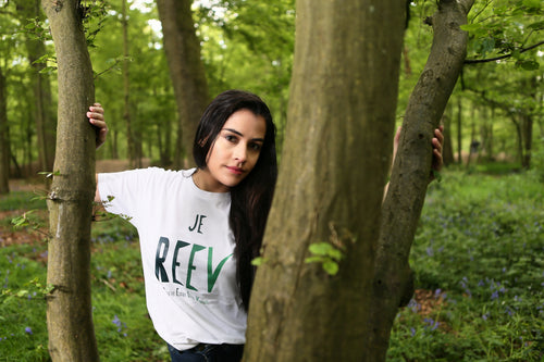 Je REEV - t-shirt en coton blanc