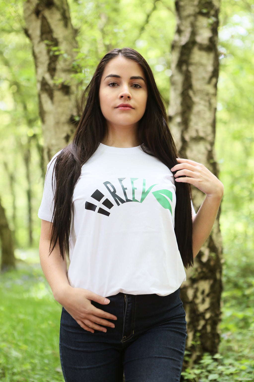 REEV - t-shirt en coton blanc